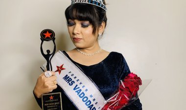 गुजरात के वडोदरा ईस्ट से परिता शेठ को जी 1 कैटेगरी में मिला फॉरएवर मिस, मिसेज, व टीन 2022 सीजन 2 में सिटी विनर का विनिंग टाइटल