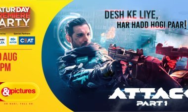 अब देश के लिए हर हद होगी पार 20 अगस्त को रात 8 बजे, एंड पिक्चर्स पर ‘अटैक’ के प्रीमियर के साथ