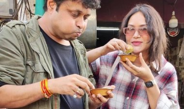 एण्डटीवी के ‘हप्पू की उलटन पलटन‘ से योगेश त्रिपाठी और कामना पाठक की दबंग जोड़ी ने मध्य प्रदेश में मनाया नवरात्रि का त्योहार