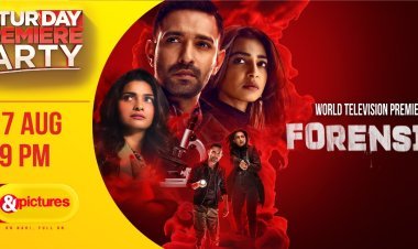 क्या विक्रांत मेस्सी और राधिका आप्टे सीरियल किलर को पकड़ने में कामयाब होंगे? देखें फॉरेंसिक का वर्ल्ड टेलीविजन प्रीमियर, आज रात 9 बजे