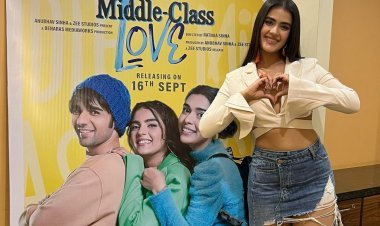 काव्या थापर को अपने डेब्यू फिल्म मिडिल क्लास लव को लेकर मिल रही है सभी प्रशंकों से काफी सरहाना