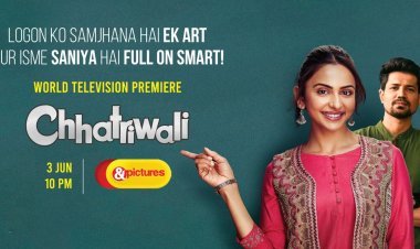 एंड पिक्चर्स चैनल पर ‘छत्रीवाली’ के वर्ल्ड टेलीविजन प्रीमियर द्वारा दर्शकों को हंसाने के लिए रकुलप्रीत हैं तैयार