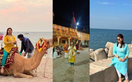 परिवार के साथ आध्यात्मिक यात्रा पर स्नेहा वाघ