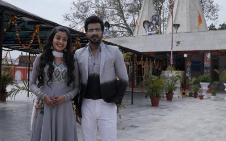 'शिविका-साथ युगां युगां दा' स्टार सुरभी मित्तल और पुनीत भाटिया सकेतड़ी शिव मंदिर में नतमस्तक हुए