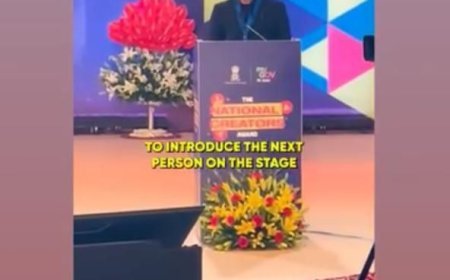 भारतीय सपनो' को साकार करते हुए! पहले क्रिएटर और फेस ऑफ़ इंडिया, राज शमानी ने नेशनल क्रिएटर अवॉर्ड्स 2024 के मंच पर चलाया अपना जादू, पीएम नरेंद्र मोदी ने कहा, 'आगे बढ़ते रहो और प्रेरित करते रहो'