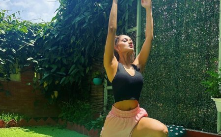 अभिनेत्री अरुषि निशंक ने 'हिट और फिट' रहने के लिए लोगों को प्रेरित किया