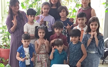 एक्सपर्ट्स ने दिए बच्चों को ग्रूमिंग टिप्स, रैंप वॉक रिहर्सल को किड्स ने किया एंजॉय