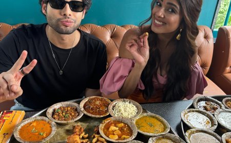 जयपुर में अपनी फिल्म 'युध्रा' का प्रमोशन करने पहुंचे सिद्धांत चतुर्वेदी, मालविका मोहनन, राघव जुयाल