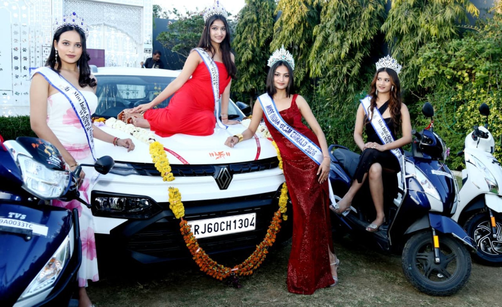 जयपुर में अनंता मिस इंडिया ग्लैम 2026 के विजेताओं को कार, स्कूटी और नकद पुरस्कार प्रदान